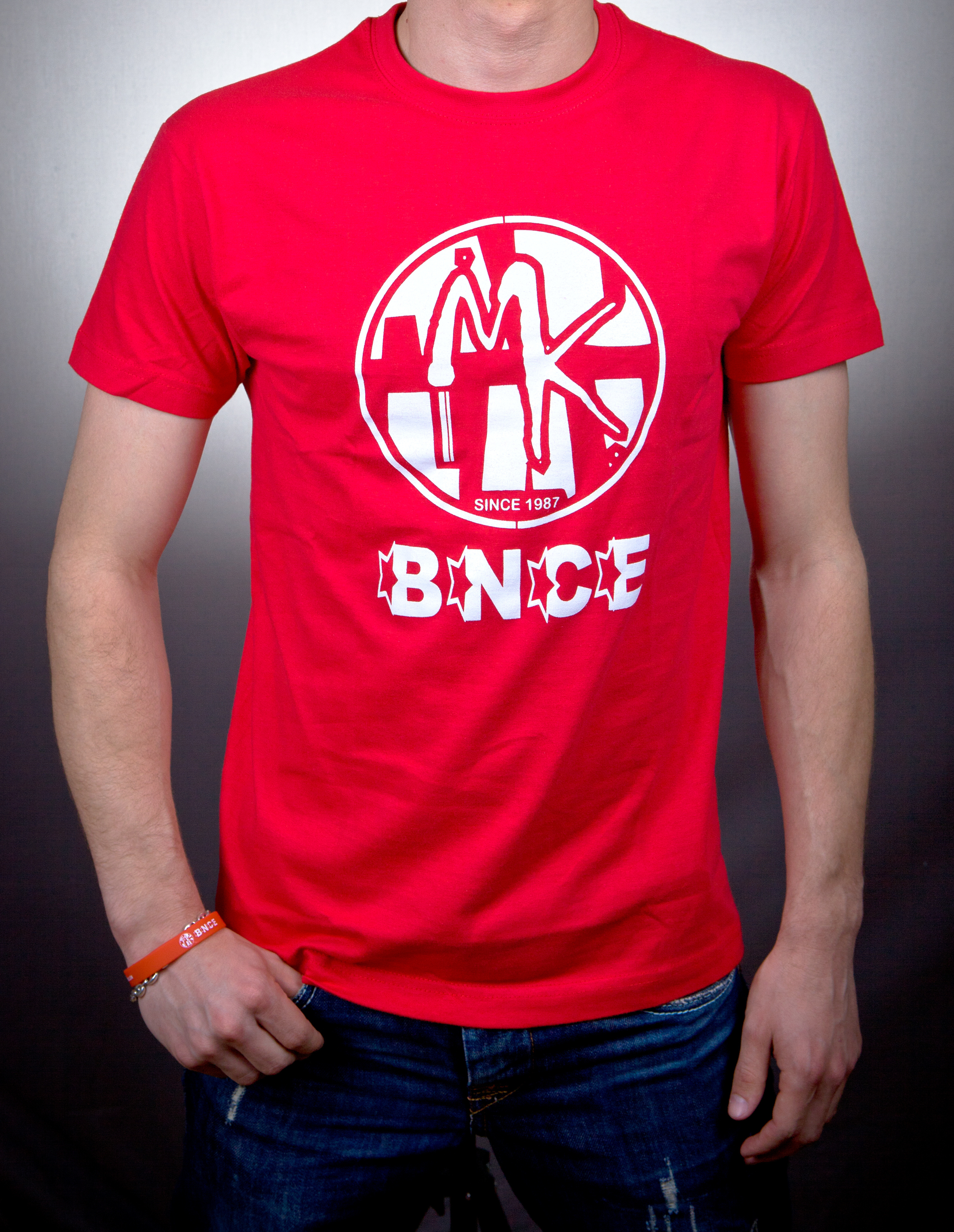T-shirt MK BNCE " Original " rouge