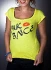 T-shirt MK BNCE " Kiss " Jaune
