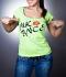 T-shirt MK BNCE " Kiss " Vert pomme